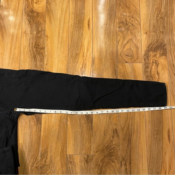 American eagle next level stretch black jeans, size 6 long - Picture 10 of 14